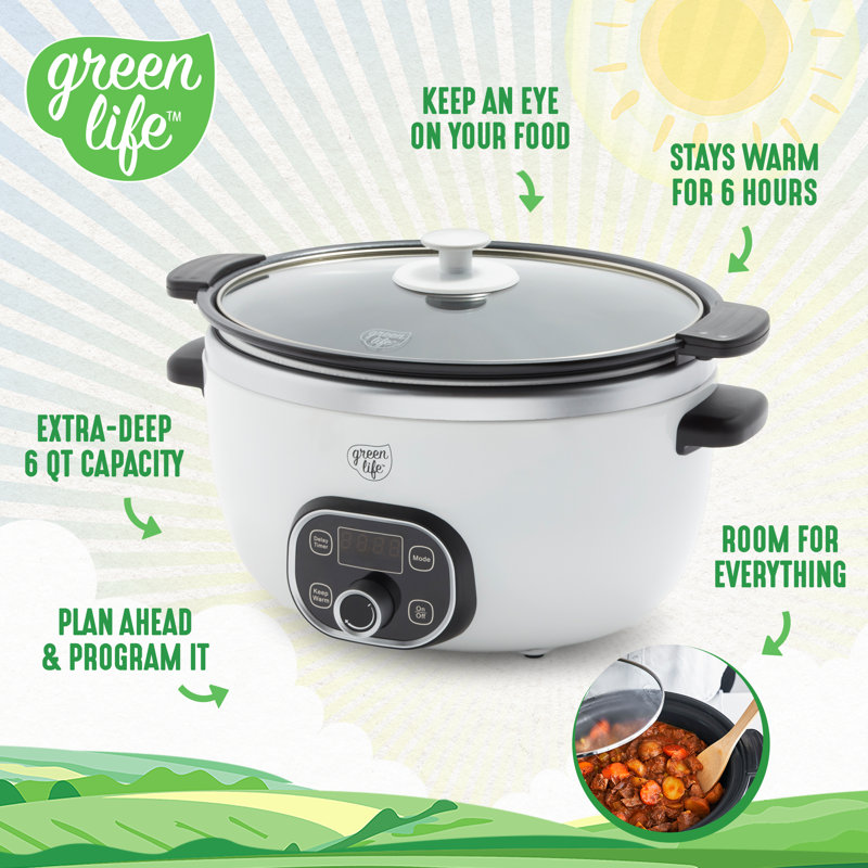 GreenLife Electrics Slow Cooker & Reviews Wayfair